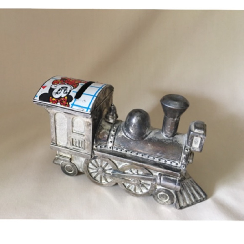 Vintage Mini Mouse Metal Coin Bank